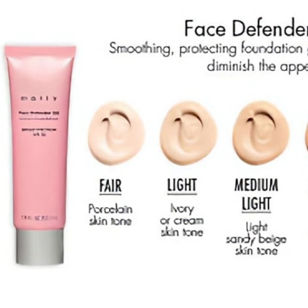 NIB New Mally Face Defender BB Foundation
SPF 15